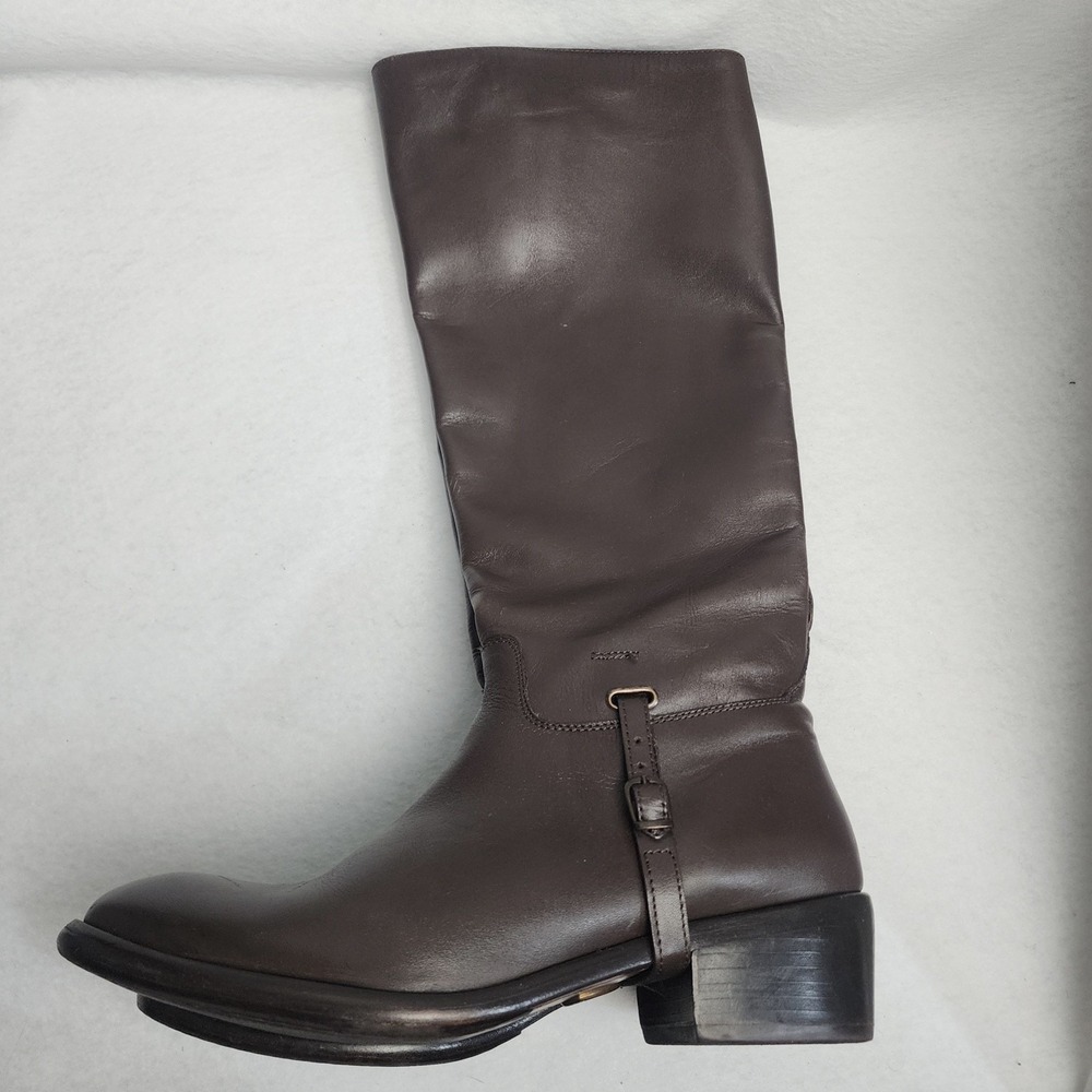 Ariat Preston 10010427 Riding Western Boots Women's 9.5 B Brown Leather Side Zip